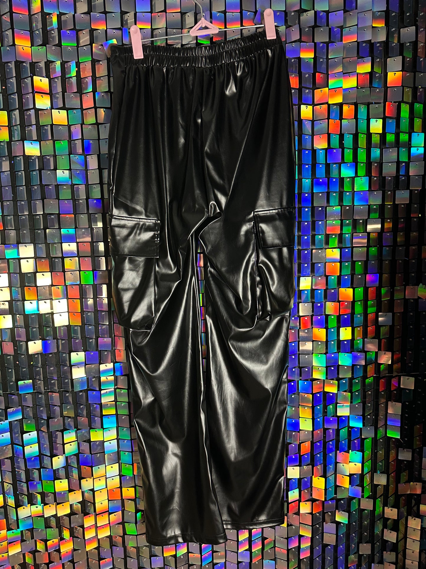 Leather V Pant