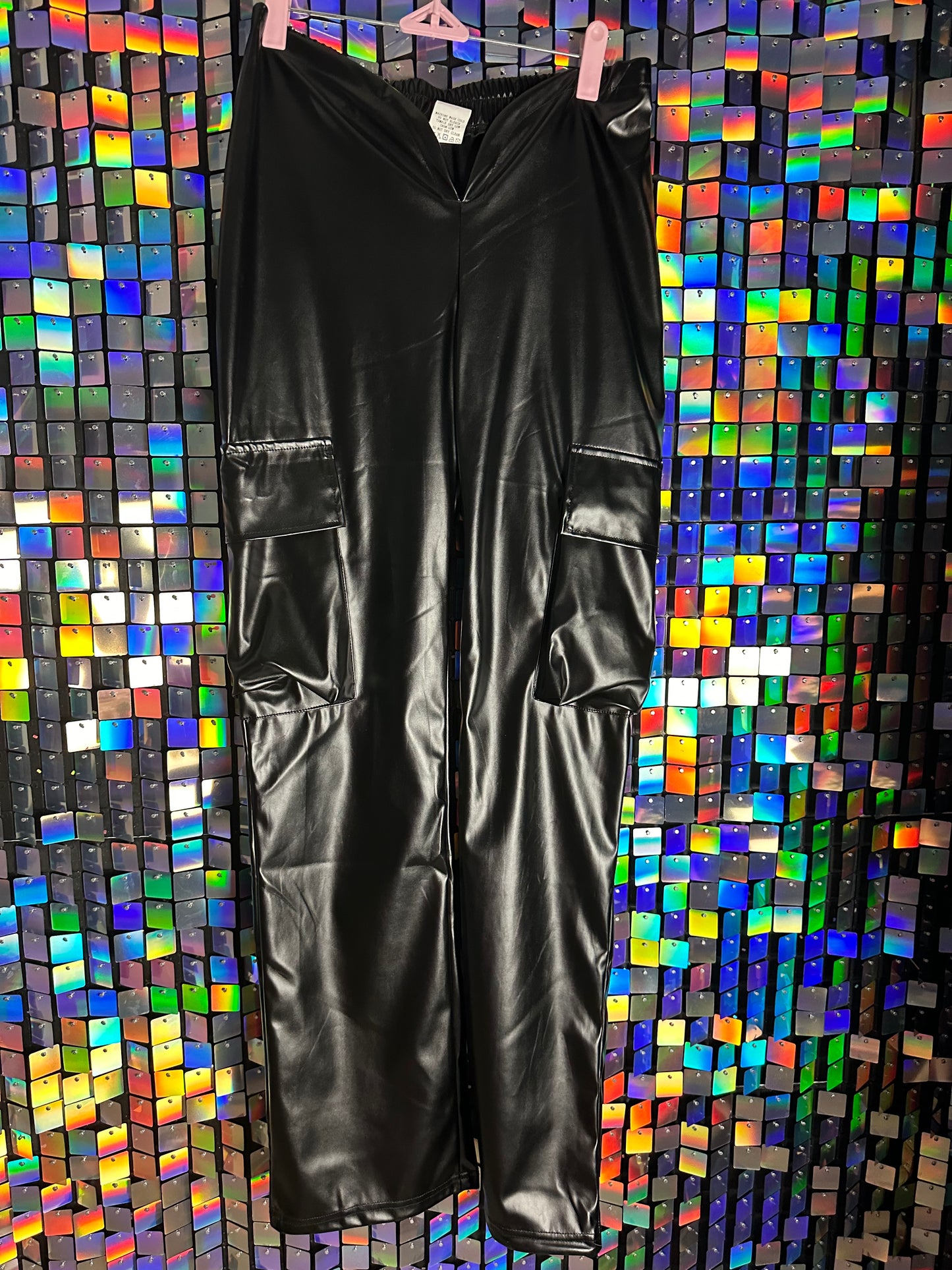Leather V Pant