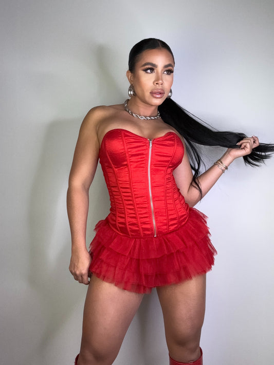 Red Carpet Corset