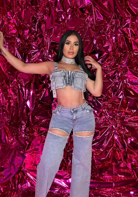 Lovely Denim Pants