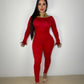 Red Carpet Jumpsuit