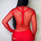 Red Baddie Dress