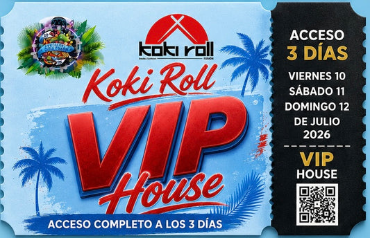 10, 11 y 12 de julio 2026 - Koki Roll VIP House