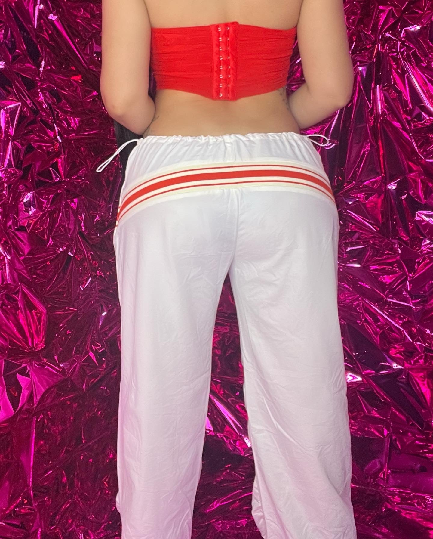 Red Mesh Corset