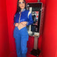 Blue Race Jacket to