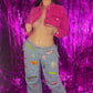 Pink Denim Jacket
