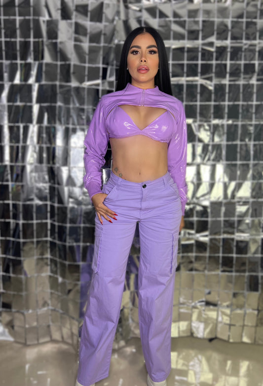 Lavanda Cargo Pants